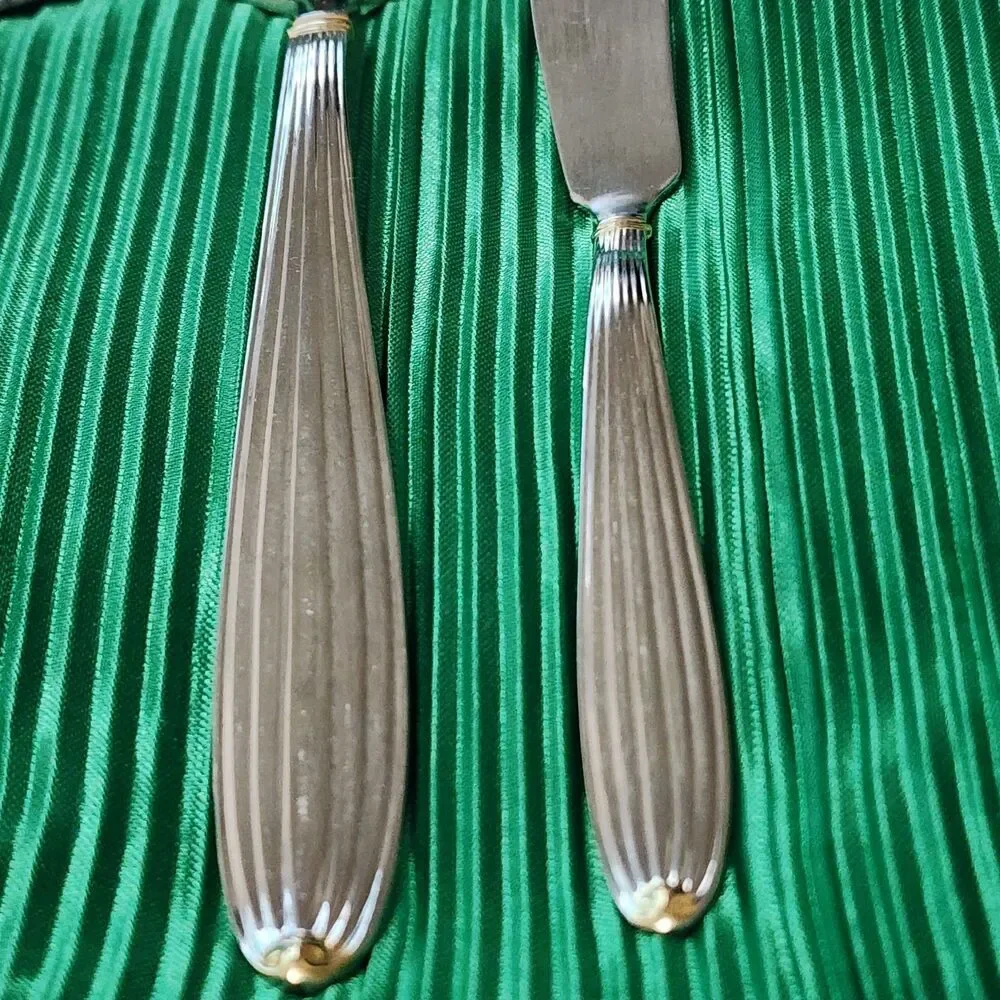 Reed & Barton GOLDEN JUBILEE 5 Piece Serving  Set Glosy 18/8 KOREA Lightly Used